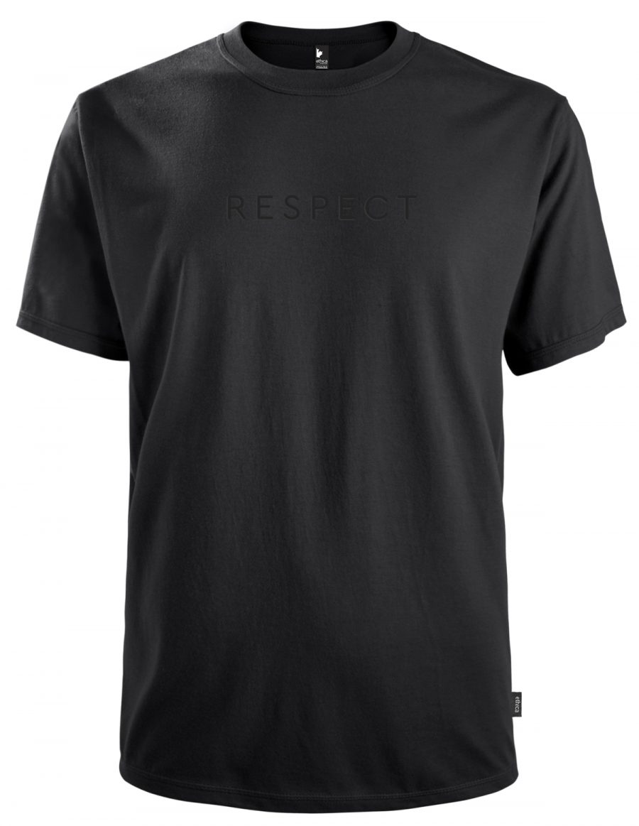 T-shirt col rond unisexe 386 - Respect