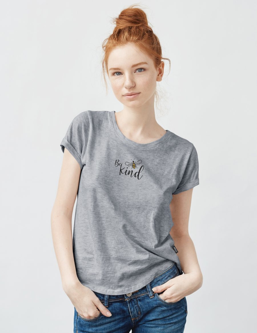 T-shirt col rond L2Y - Be kind
