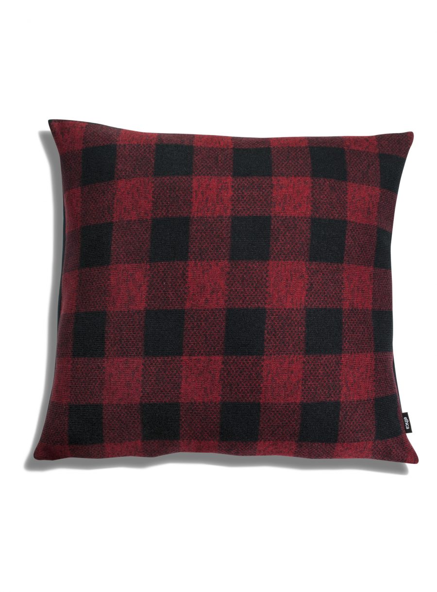 Square plaid cushion