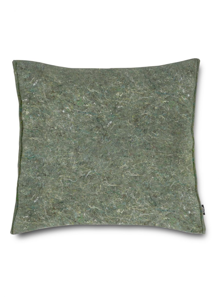 Recycled felt square cushion