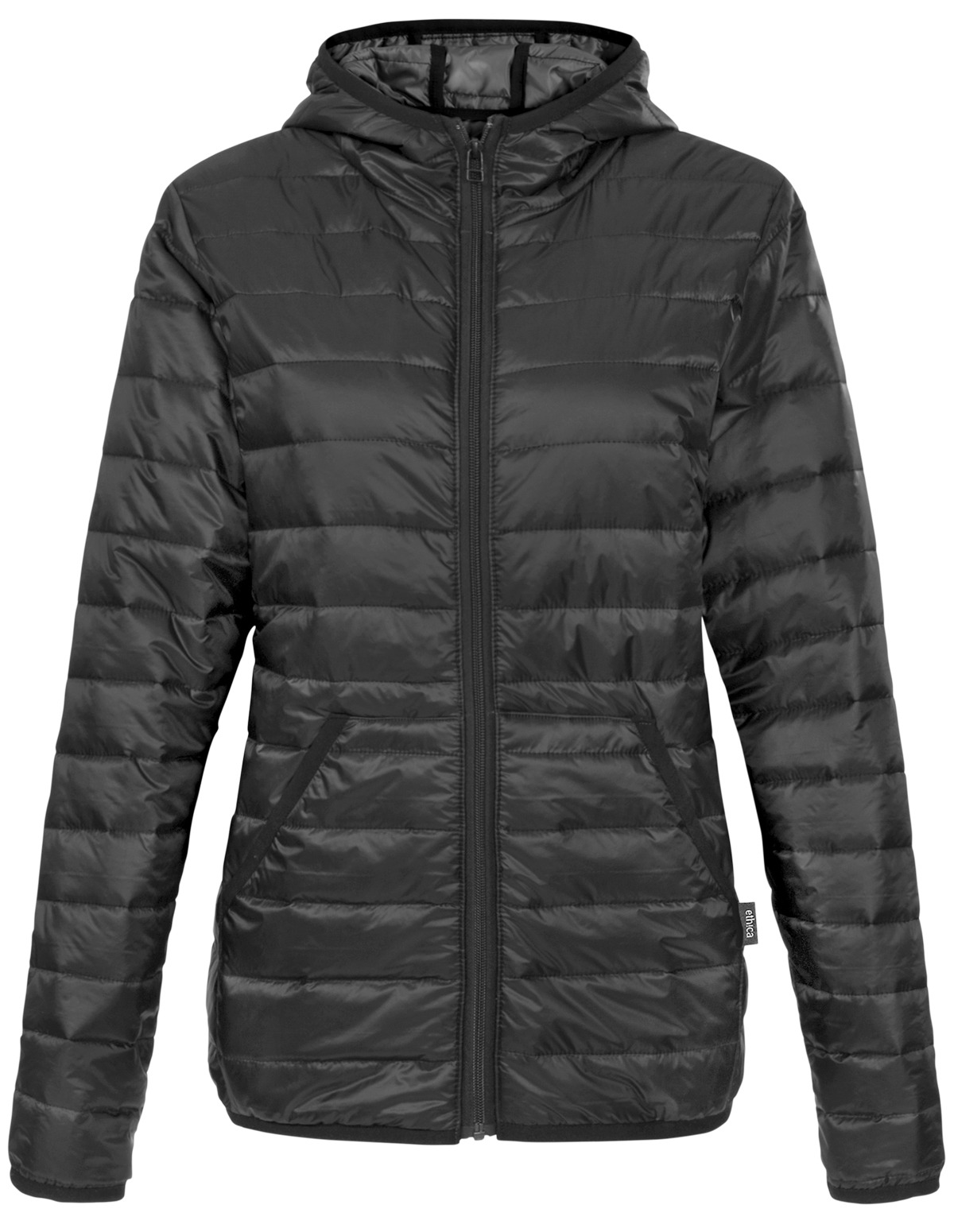 Padded Quilted Cotton-Shell Hooded Jacket