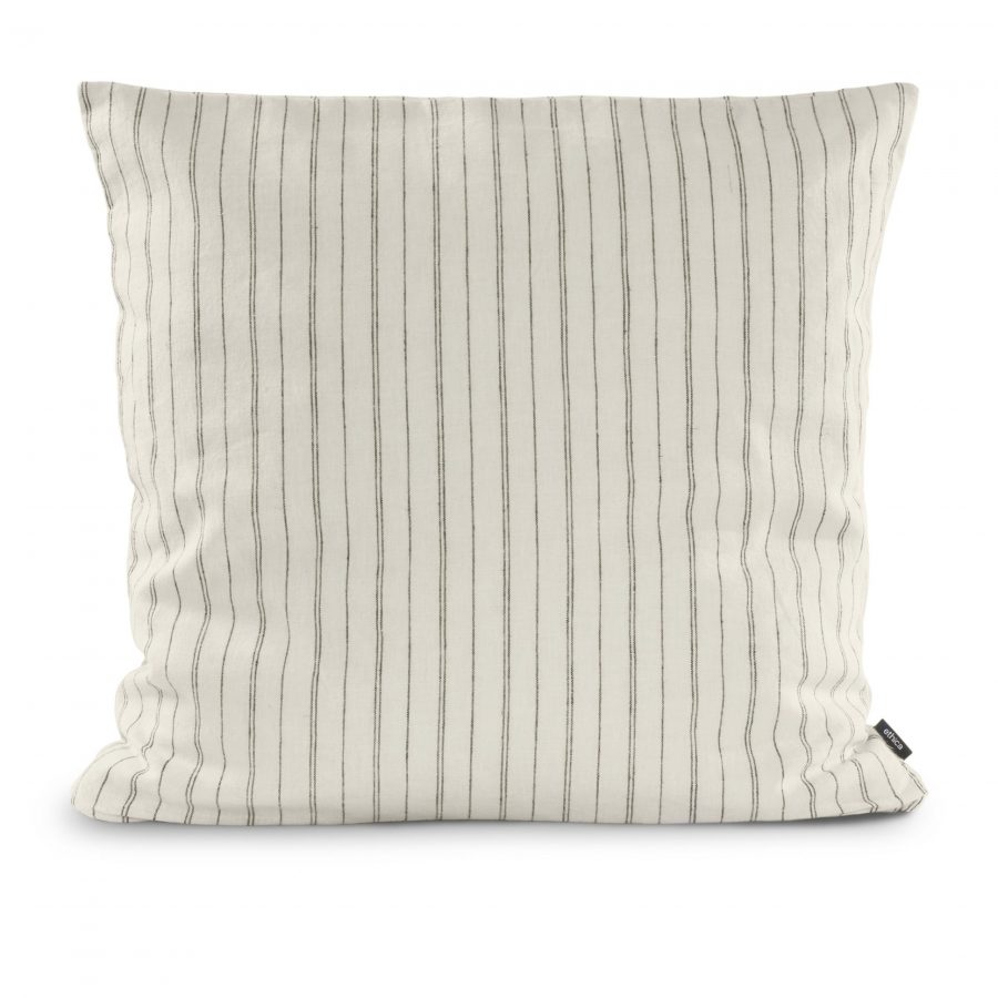 The sophisticated striped cushion